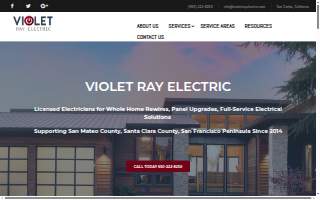 Violet Ray Electric website