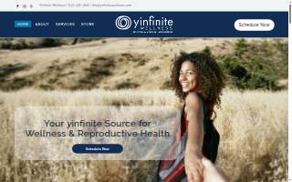 Yinfinite Wellness website