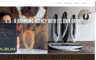 Album Agency website