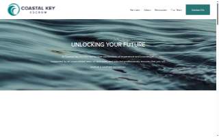 Coastal Key Escrow website