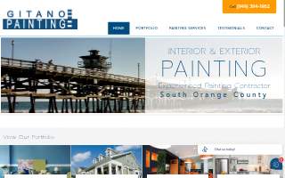 Gitano Painting website