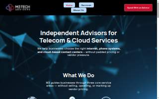 M3 Tech Advisors website