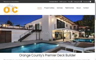 OC Deck and Patio website