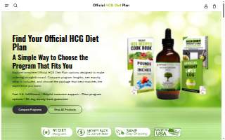 Official HCG Diet Plan website