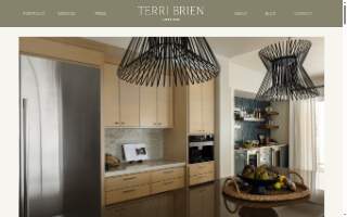 Terri Brien Interiors website