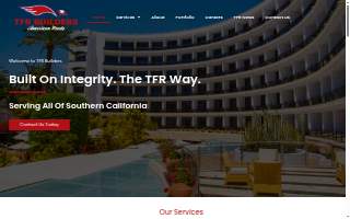 TFR Builders Inc. website