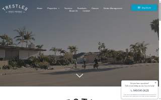 Trestles Property Management website