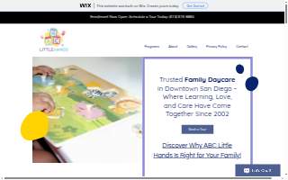 ABC Little Hands website