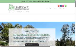 AM Landscape Construction Inc. website