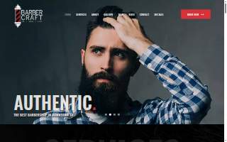 Barber Craft website
