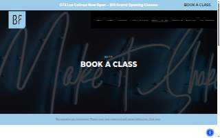 BE Fit Modern Pilates - SD Hillcrest website