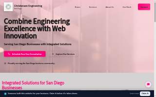 Christensen Engineering website