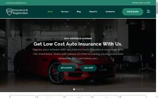 Cio Insurance, Auto Registration $29, Vin Verification website