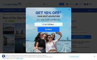 City Cruises of San Diego website