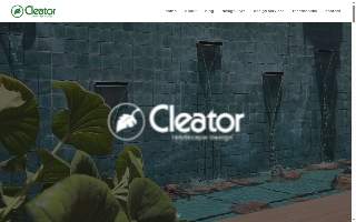 Cleator Landscape Design San Diego website