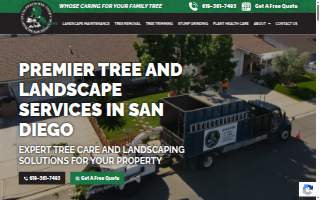 CM Precision Tree and Landscape Maintenance Inc website