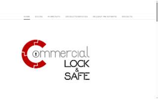 Commercial Lock & Safe website