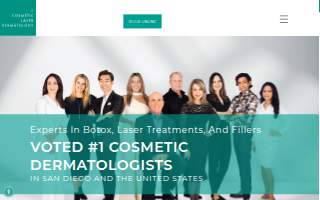 Cosmetic Laser Dermatology website