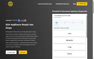 ECH Appliance Repair website
