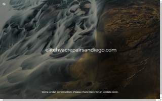 Elite HVAC Repair San Diego website