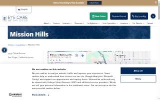 Eye Care of San Diego: Mission Hills website