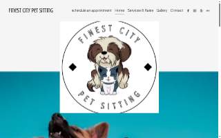 Finest City Pet Sitting LLC website