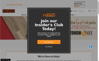 Flooring Liquidators of San Diego website