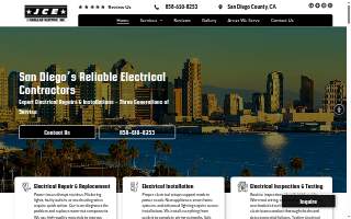 J Casillas Electric, Inc. website