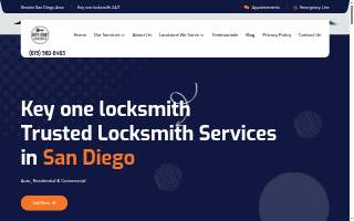 Key one locksmith website