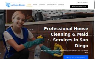 La Clean House, San Diego website