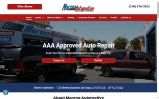 Morena Automotive website
