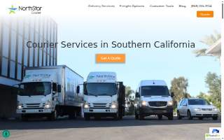 NorthStar Courier website