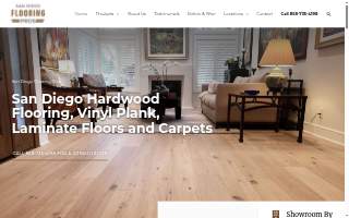 San Diego Flooring Pros website