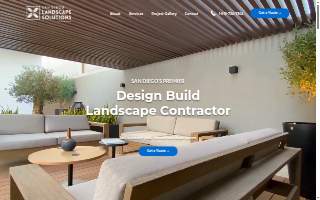 San Diego Landscape Solutions website