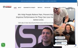 Sports Performance Physical Therapy - Kearny Mesa website