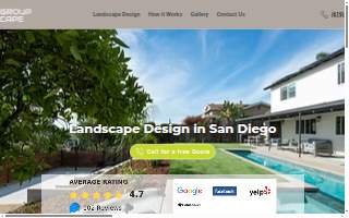 Terra Group Landscape website