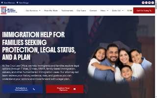 The Cruz Law Office, APC website