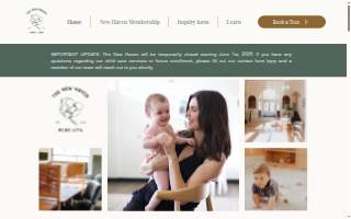 The New Haven - Daycare with Coworking website