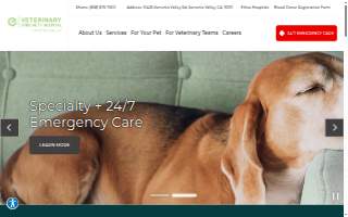 Veterinary Specialty Hospital - Sorrento Valley website