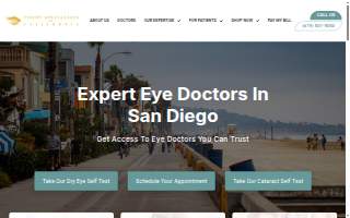 Vision Specialists of California website