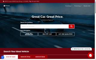 World Auto Sales website