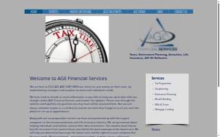 AGE Financial Services website