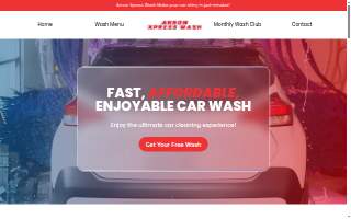 Arrow Xpress Wash of San Dimas website