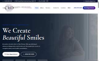 Cosmetic Laser Dentistry website