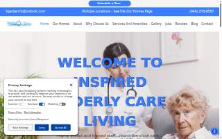 Inspired Elderly Care Living II website