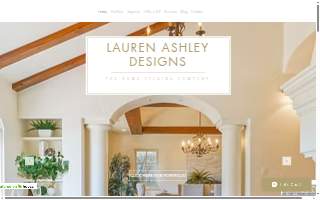 Lauren Ashley Designs | The Home Staging Company website