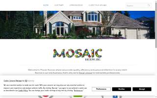 Mosaic Escrow Inc website
