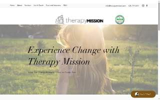 Therapy Mission website