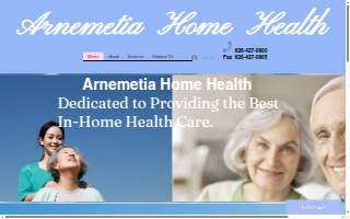 Arnemetia Home Health website