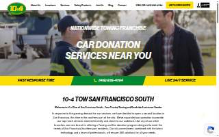 10-4 Tow of San Francisco South website